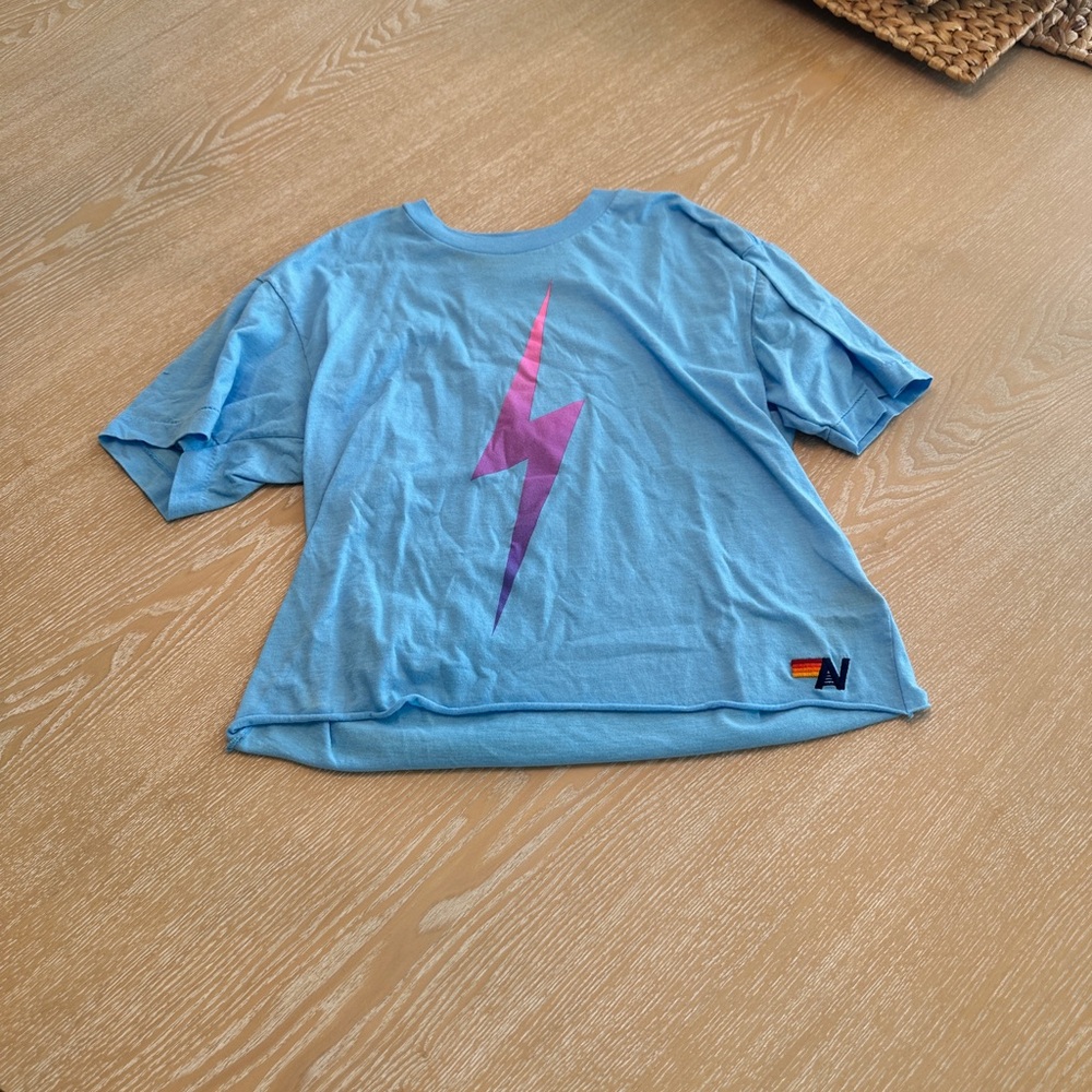 Bolt Aviator Nation Boyfriend Tee Size Small